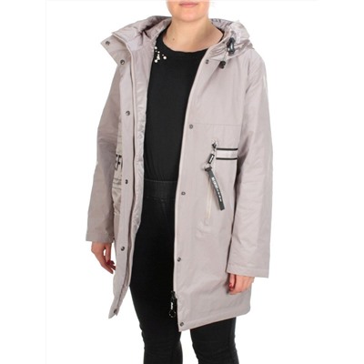 BM-07 BEIGE Куртка демисезонная женская (100 гр. синтепон)