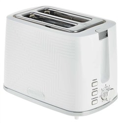 Тостер 900 Вт DELTA LUX DE-400 белый