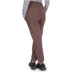 J-02 BROWN Брюки спортивные женские (85% хлопок, 15% полиэстер)