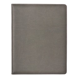 Дневник школьный для 1-11 классов Grey, твёрдая обложка, искусственная кожа, резинка, ляссе, тонированный блок, 48 листов