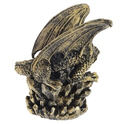 Фигурка декоративная в стекл.шаре "Дракон", D 5 см, L13 W11 H16 см