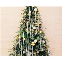 61117 Сосульки на елку прозрачные