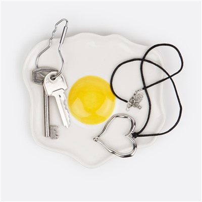 Поднос декоративный Fast Food, Egg, 14,5x14 см