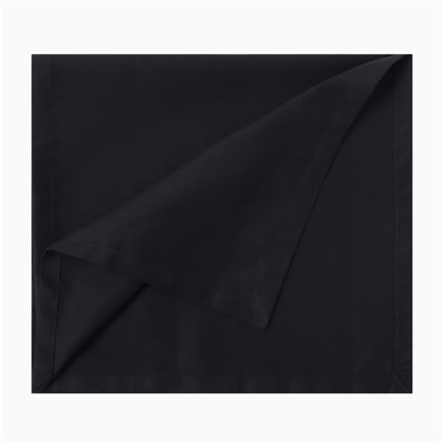 Дорожка на стол Этель Home 40×146 см, чёрный, 100% хлопок, саржа 190 г/м²
