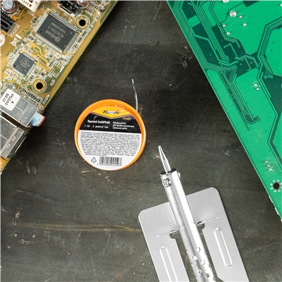 Припой Sn60Pb40, D 1 мм, 50 г, на пластмассовой катушке Sparta