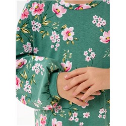 Детское платье "Конфетка" / Жасмин на ментоле