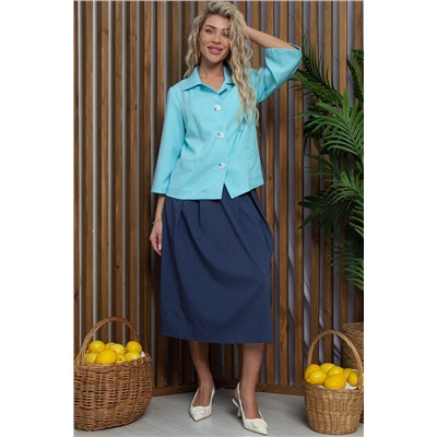 Юбка Городская среда (джинс) Ю13112-16М