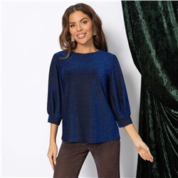 Блуза нарядная с блеском, Предвкушение встречи (сияние)