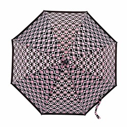 L354-4537 Harlequin Heart (Сердце Арлекина) Зонт женский механика Fulton