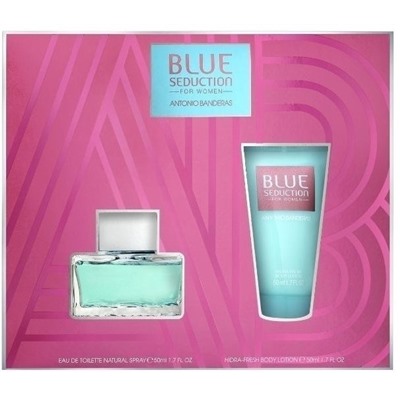 ANTONIO BANDERAS Blue Seduction LADY набор (edt 50мл + лос 50мл)