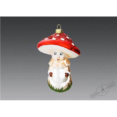 Гриб "Лесовичок" (стекло) 8,3х12 см