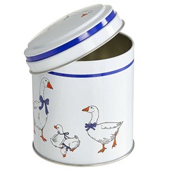 Банка жестяная "Гуси" 0,8 л Ц99h110v080-01339
