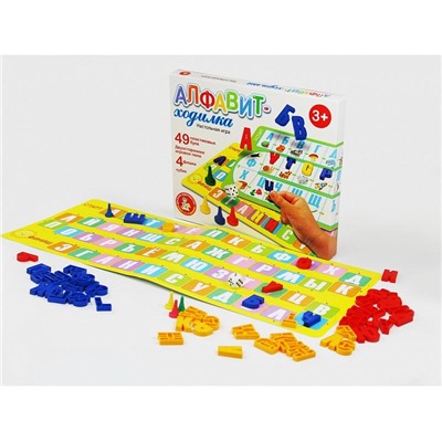 Игра настольная ходилка "Алфавит" 04380