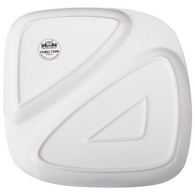 ТАРЕЛКА ОБЕДЕННАЯ LEFARD "FAMILY FARM" 2 СЕКЦИИ 26*2,5 СМ (КОР=12ШТ.)