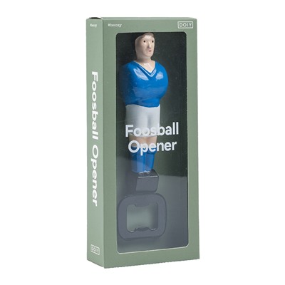Открывалка для бутылок Foosball, голубая