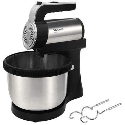 Миксер Viconte VC-1343 1000Вт вращающаяся металл чаша обьём 4,0л (6)