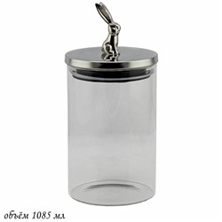 588-489 Банка для сыпучих продуктов 1085мл. в под.уп.(х24)