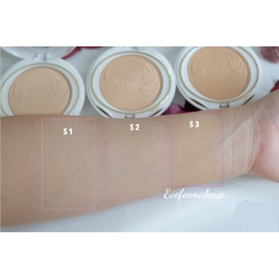 Нежная выравнивающая пудра Mistine Cosmo SPF 25 PA++ 2 оттенка