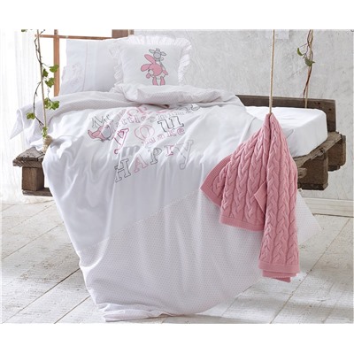 Бамбуковое постельное белье для новорожденных Happy Animals Nevresim - EcoCotton