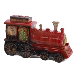 GAEM Фигурка декоративная "Поезд" с подсветкой, L34 W14 H21 см, ААА 3шт н/п