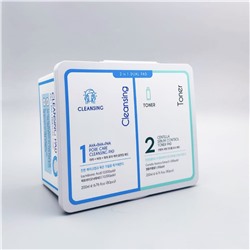 MeLoSo Набор пэдов для очищения и тонизирования кожи / 2 in 1 Dual Pad, 80 шт. x 2