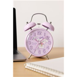 Часы-будильник «Clear wake-up with animals», purple (17,5х11,5 см)