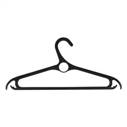 Вешалка для верхней одежды пластиковая, размер 48-50, 440 мм, Home Palisad