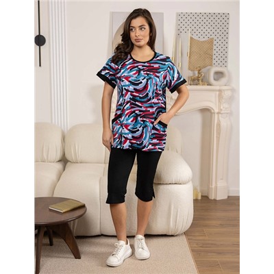 Женский костюм мод.557/15 / Малиновый