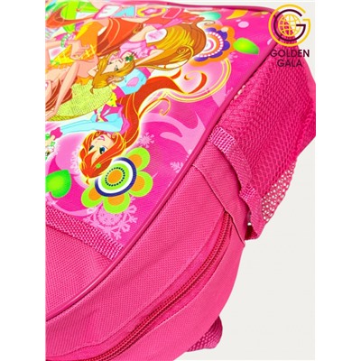 Сумка-рюкзак детская с героями Вингс ярко-розовый
