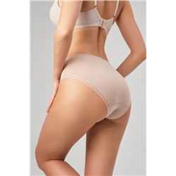 Набор трусов OIRO 0117 женские хлопковые черный/белый/бежевый 3 шт