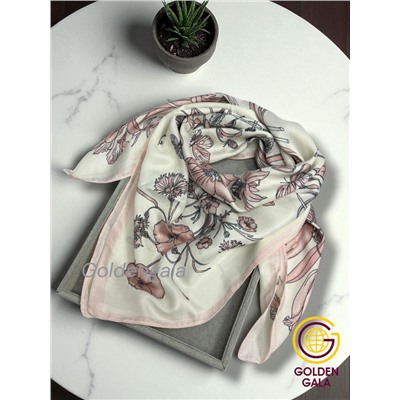 Платок утепленный "Византия" Арт 2026/2 (фон белый)