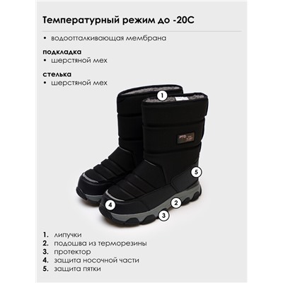 Сапоги зимние для мальчика