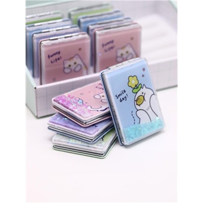 Набор зеркал «Happy Animals» шоу-бокс 12 шт. (4 цвета)