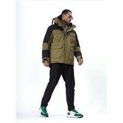 Горнолыжная куртка MTFORCE мужская цвета хаки 2302Kh