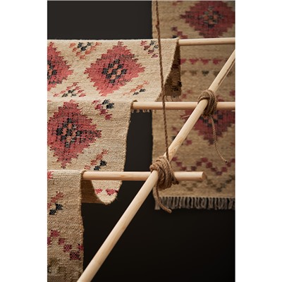 Ковер из шерсти по мотивам башкирских орнаментов из коллекции Cultural Heritage, 160х230 см