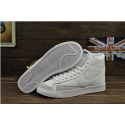 Высокие Nike Blazer Platform из натуральной кожи