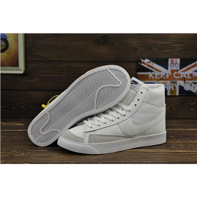 Высокие Nike Blazer Platform из натуральной кожи