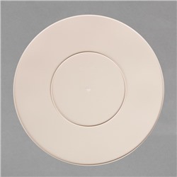 Бак пищевой, 75 л, пластиковый, с крышкой, бежевый