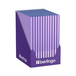 Папка с 10 вкладышами Berlingo "Haze", 9мм, 600мкм, с внутр. карманом, сиреневая, софт-тач