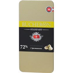 BUCHERON. Standart. Горький с фисташками 100 гр. жест.банка