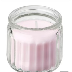 LUGNARE Свеча ароматическая Жасмин+ Роза Duftkerze im Glas, Jasmin/rosa, 12 Std.