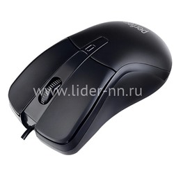 Мышь проводная PERFEO ONE USB (черная)