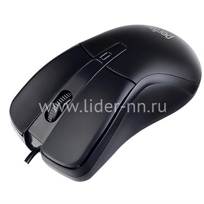 Мышь проводная PERFEO ONE USB (черная)