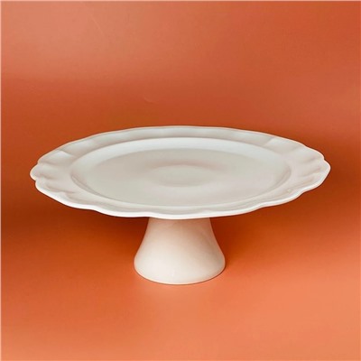 133-442 Блюдо 30,5см на ножке ШАРМЕЛЬ в под.уп.(х4)Фарфор