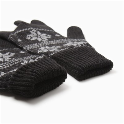 Перчатки мужские в подарочной коробке«Крутого НГ», размер 22