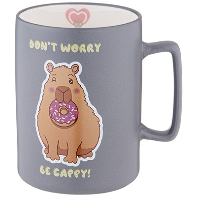 КРУЖКА LEFARD "DON'T WORRY BE CAPPY" 400МЛ