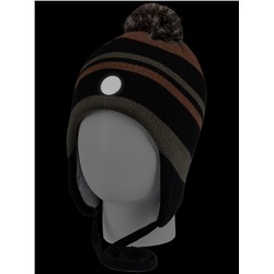 Шапка утепленная для мальчика NIKASTYLE 11з15424 Черный полынь