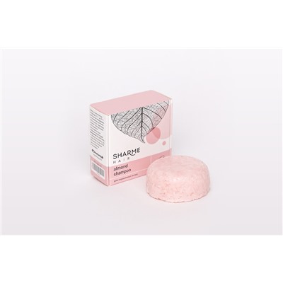 НАТУРАЛЬНЫЙ ТВЕРДЫЙ ШАМПУНЬ SHARME HAIR ALMOND (МИНДАЛЬ)