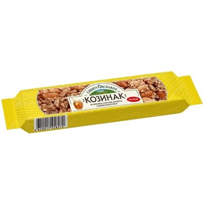 Козинак Liberty Orchards Микс на меду 40 г/КДВ