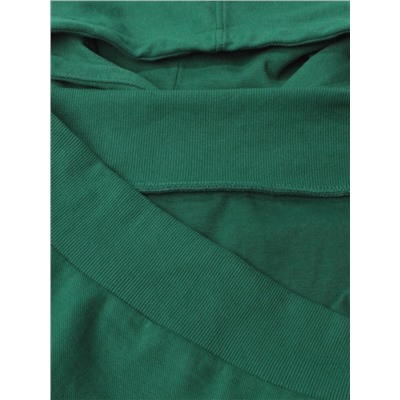 H108 GREEN Костюм спортивный женский (хлопок 90%, полиэстер 10%)